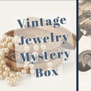 Vintage Jewelry Mystery Box! 5 pieces.